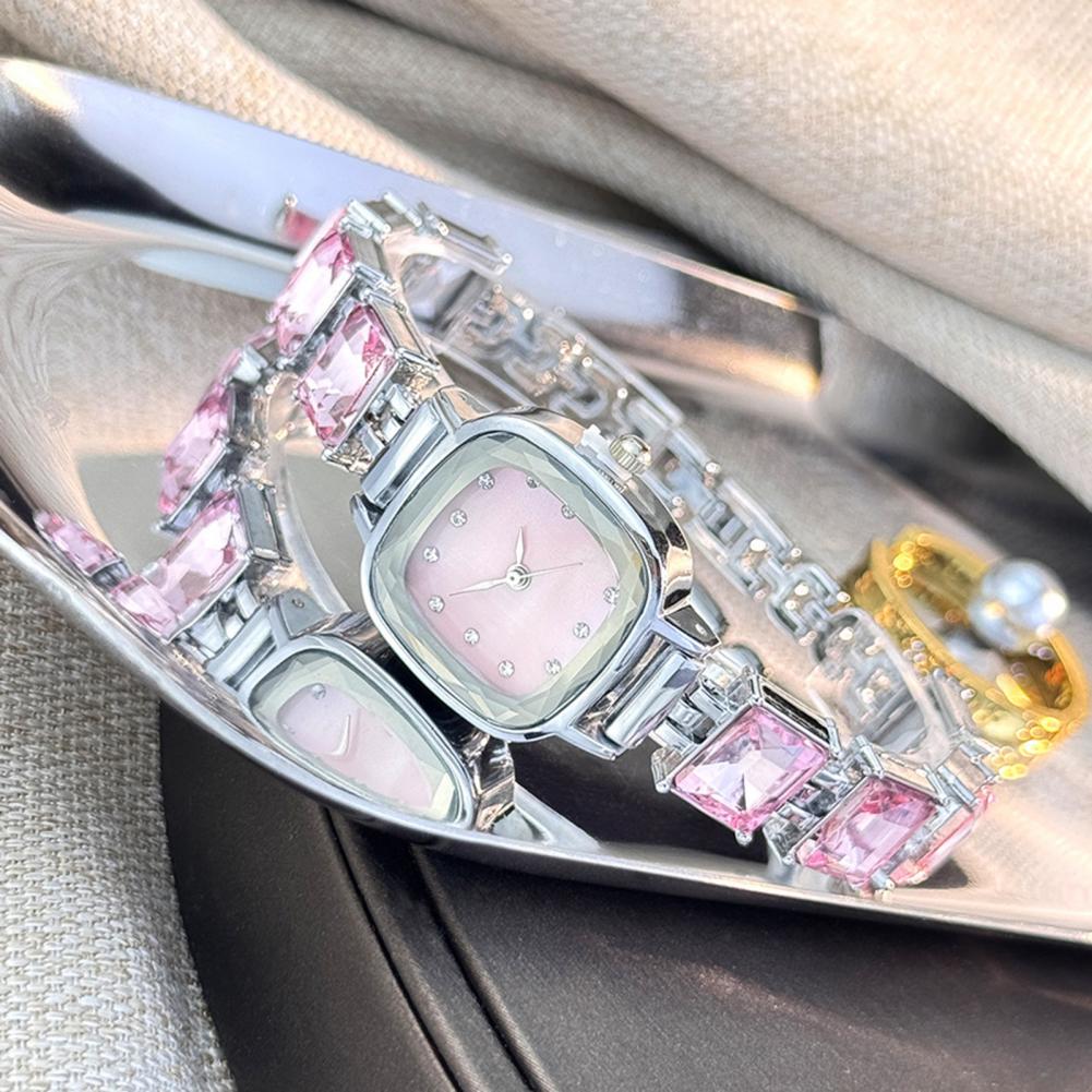 Luxury Watch Female - ساعة يد نسائية بسوار لامع وقرص