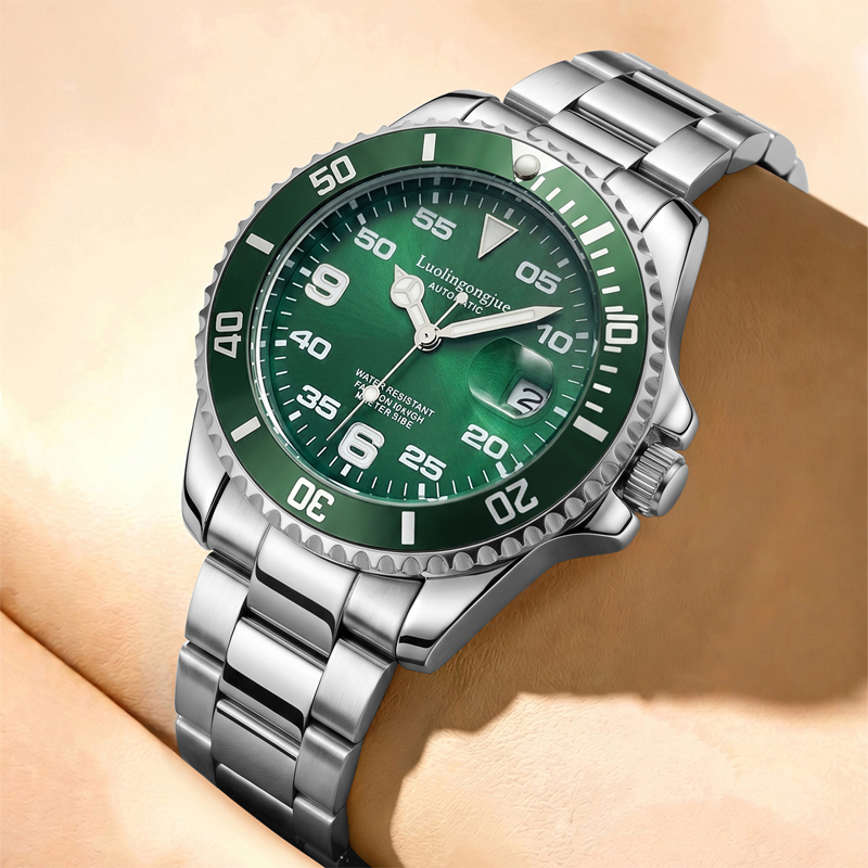 Luxury Watch Name Brands - ساعة رجالية فاخرة جديدة، ساعة ميكانيكية