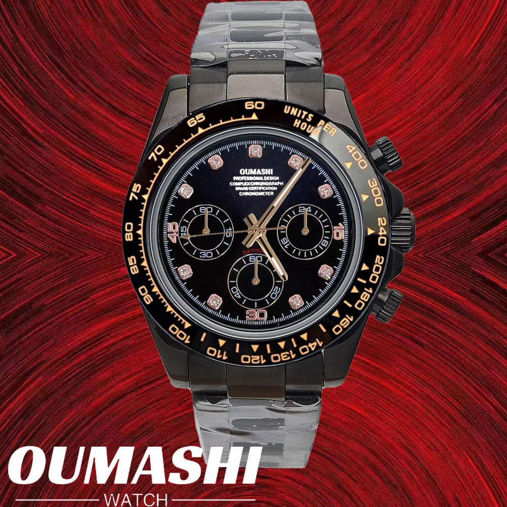 Luxury Watch Leather - ساعات VK63 39.3 ملم ساعة فاخرة