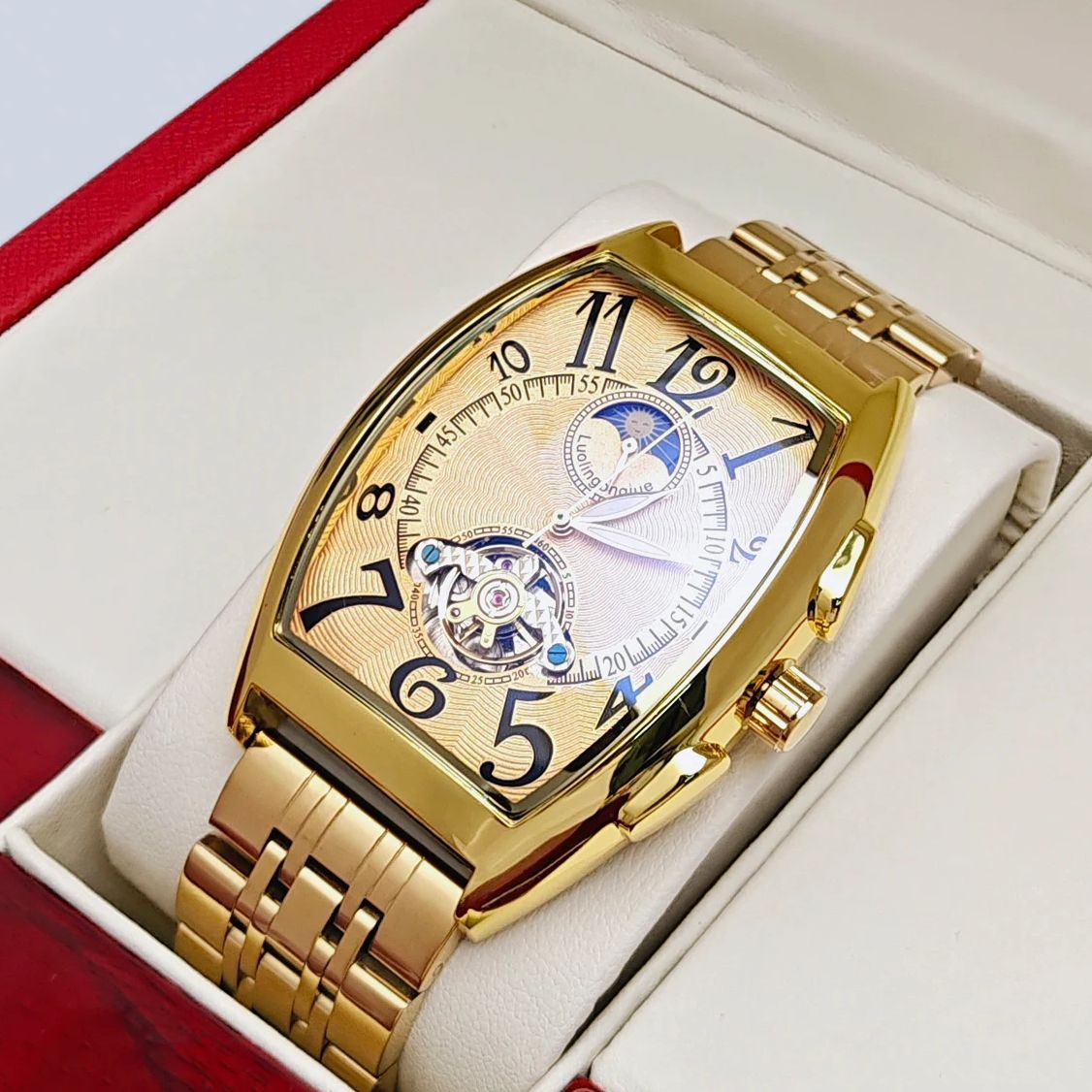 Luxury Watch Tier - ساعة ميكانيكية رجال الأعمال الفاخرة على