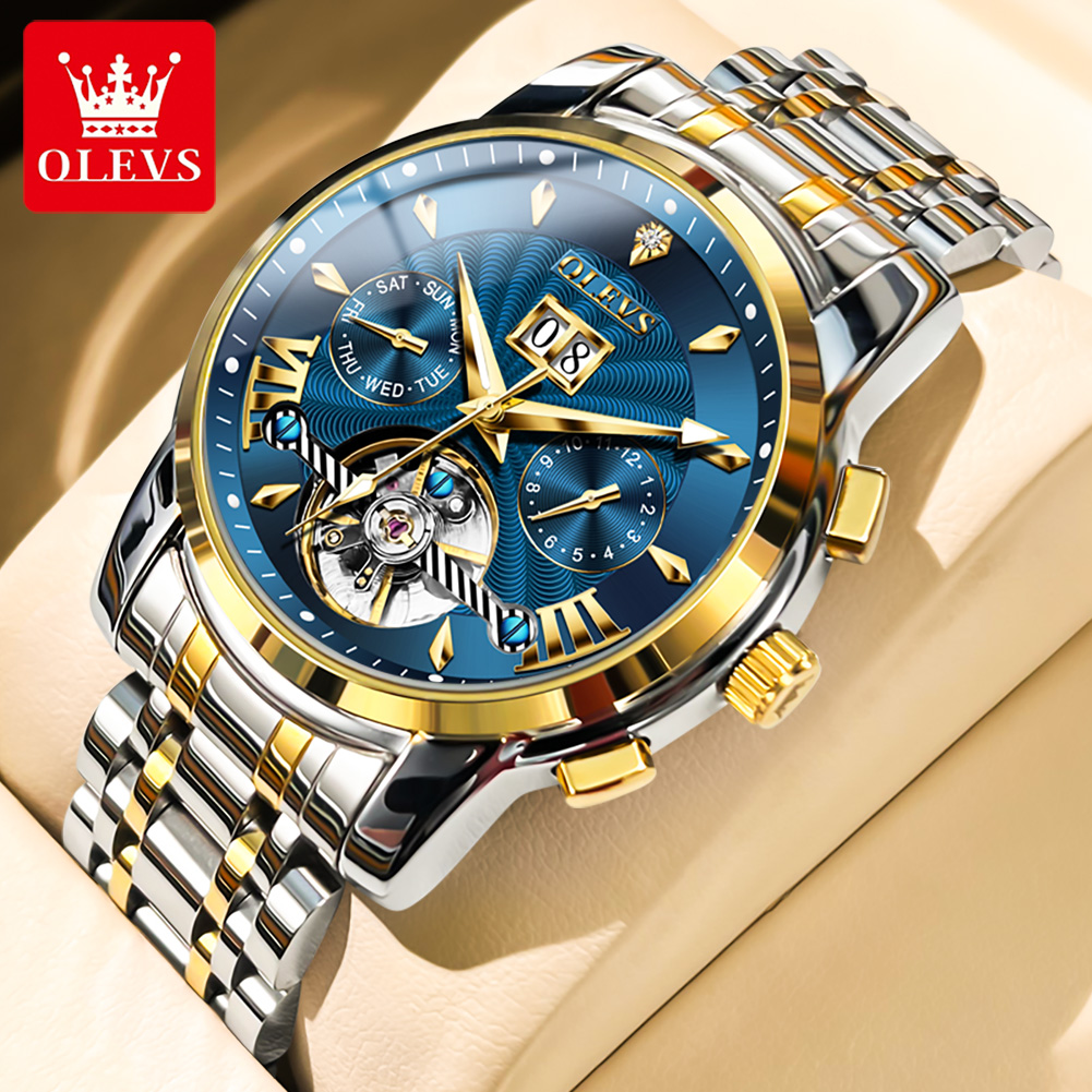 Luxury Watch Straps - ساعات رجالية OLEVS فاخرة عصرية بحزام