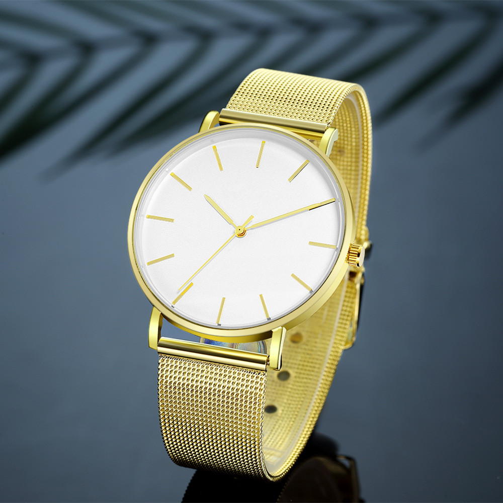 ساعة يد كوارتز نسائية من شبكة  - مراجعة Luxury Watch Female وسعره