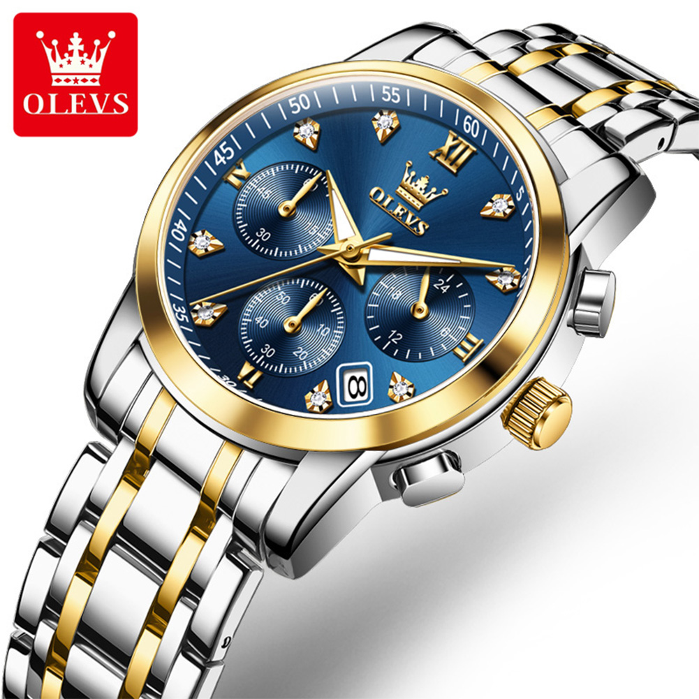 OLEVS ساعة نسائية ماركة فاخرة  - مراجعة Luxury Watch Logo وسعره