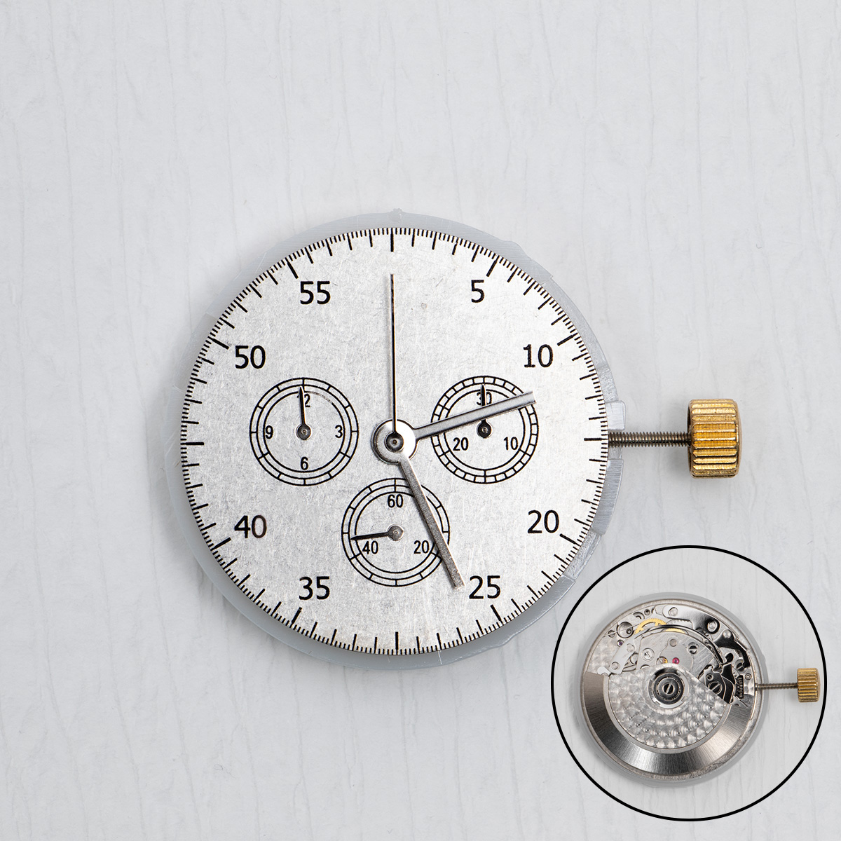 حركة ساعة ميكانيكية كرونوغراف  - مراجعة Chronograph Flyback Watch وسعره