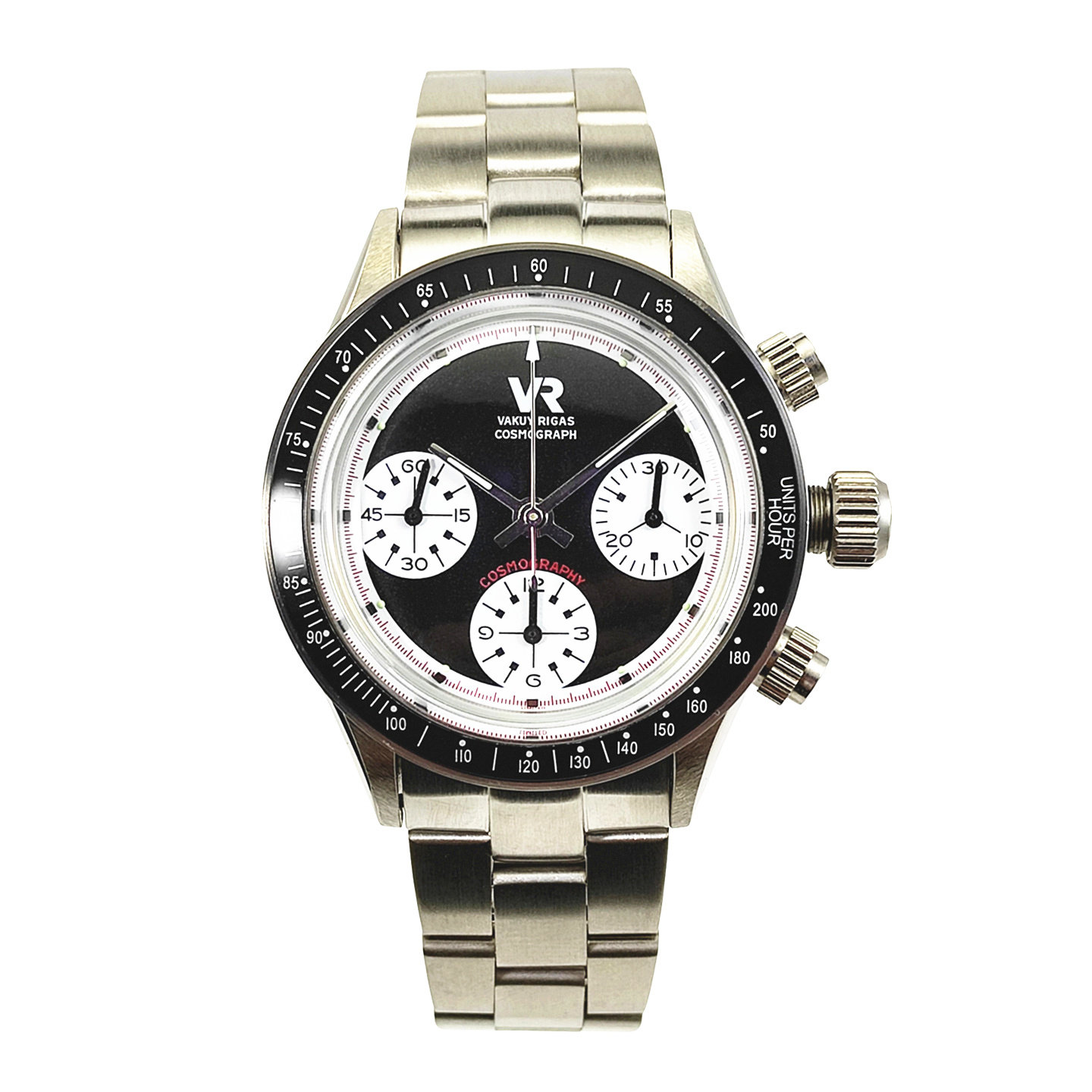ساعة فاكوي أوتوماتيكية كرونوغر - مراجعة Chronograph Flyback Watch وسعره