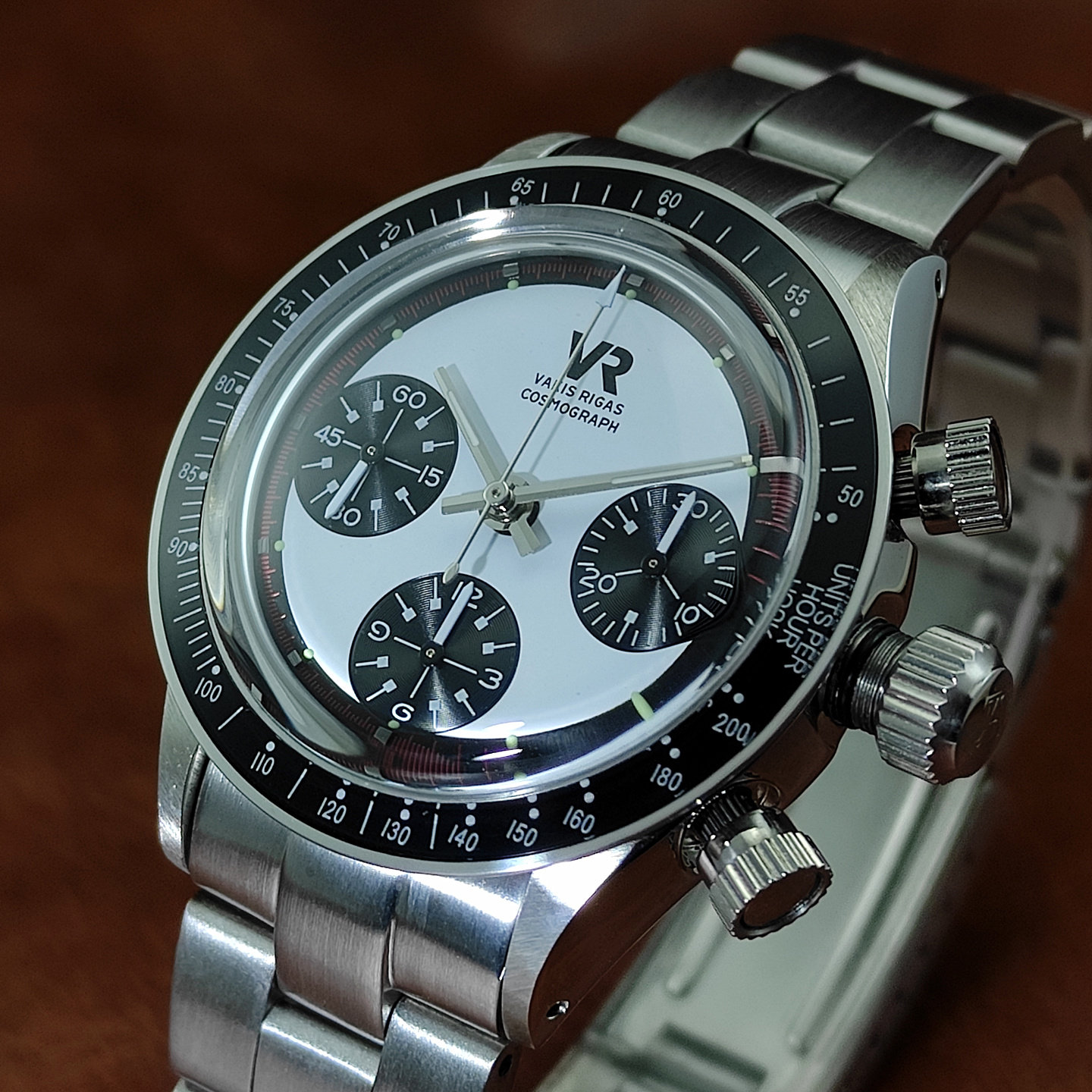 ساعة فاكوي أوتوماتيكية كرونوغر - مراجعة Chronograph Flyback Watch وسعره