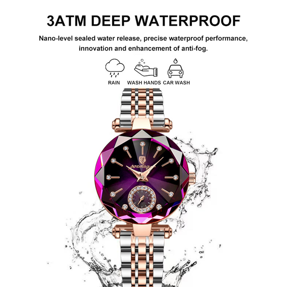 POEDAGAR العلامة التجارية الفا - مراجعة Luxury Watch Female وسعره