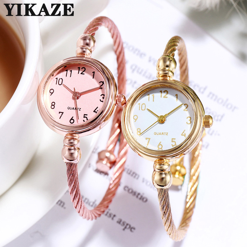 YIKAZE ساعات نسائية صغيرة الذه - مراجعة Luxury Watch Female وسعره