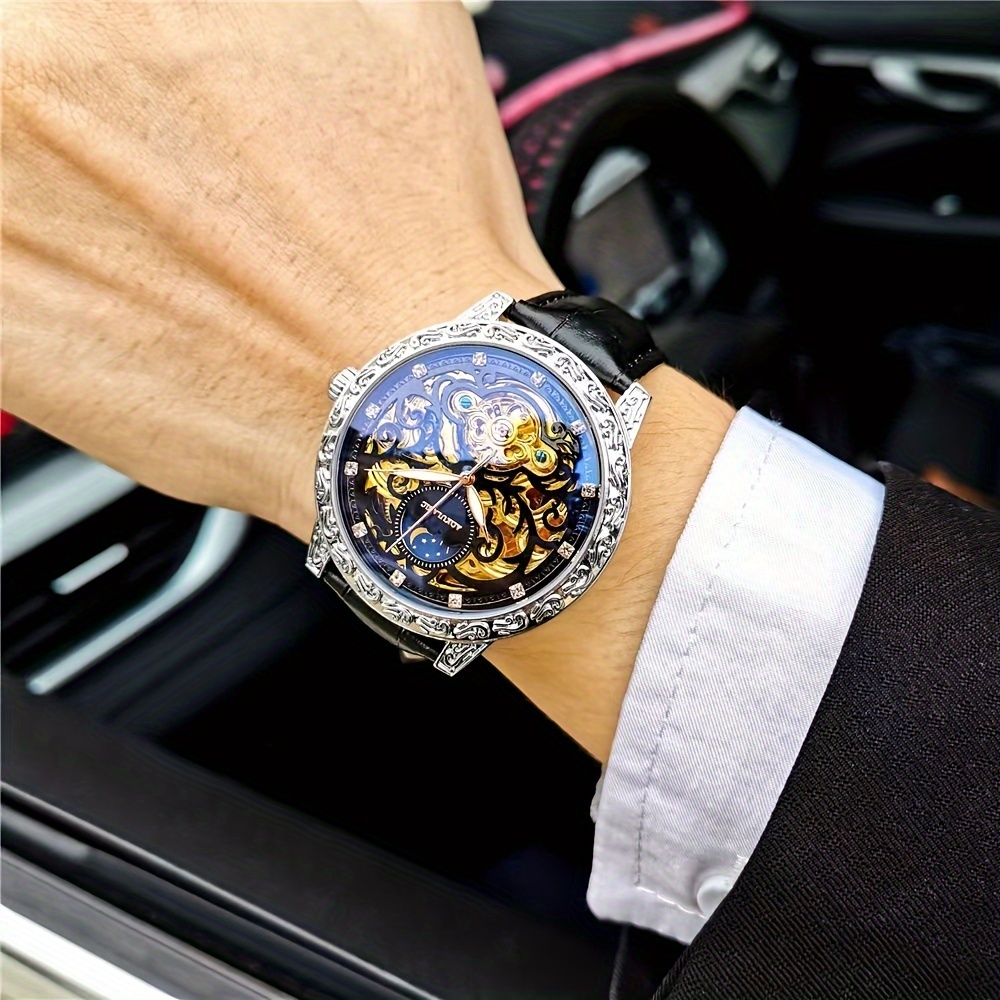 ساعة رجالية ميكانيكية فاخرة وأ - مراجعة Luxury Watch Name Brands وسعره