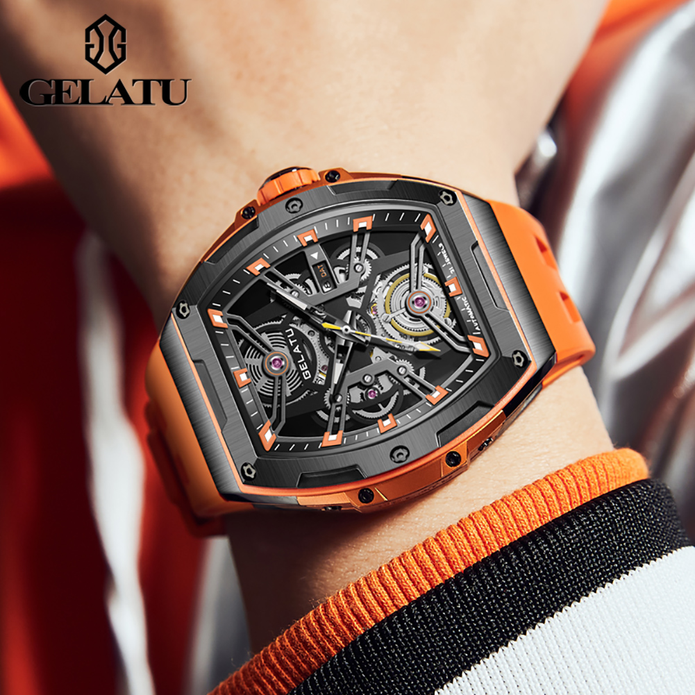 GELATU ساعات رجالية الاتجاه مو - مراجعة Luxury Watch Leather وسعره