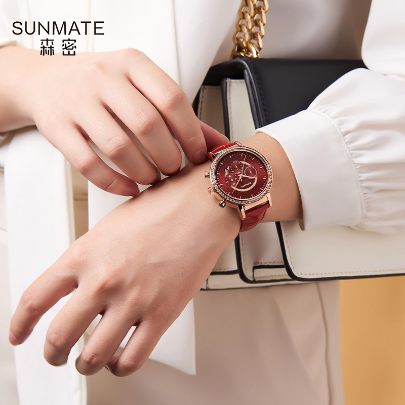 ساعة SUNMATE الفاخرة والأنيقة  - مراجعة Luxury Watch Tier وسعره