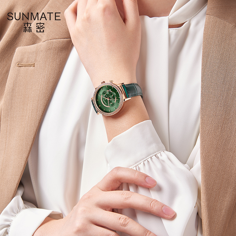 ساعة SUNMATE الفاخرة والأنيقة  - مراجعة Luxury Watch Tier وسعره