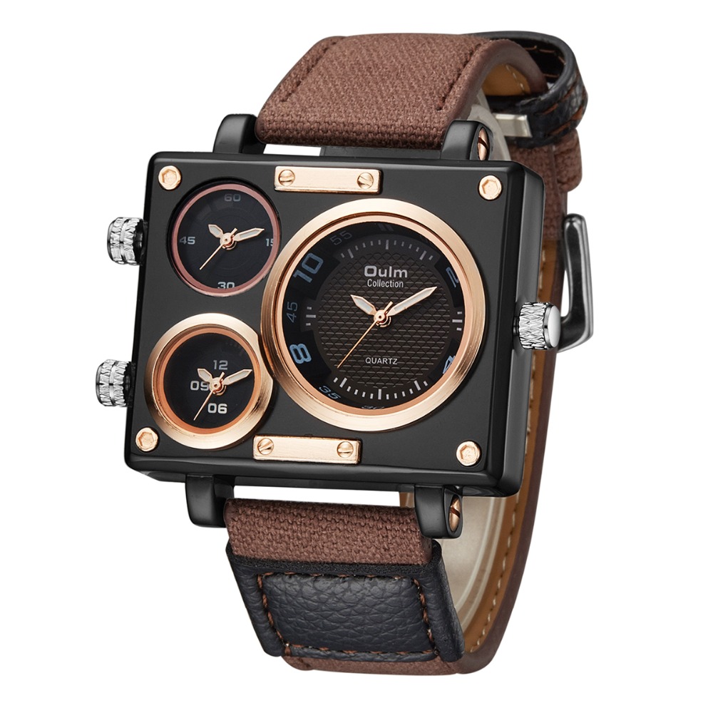ساعات رجالية ماركة فاخرة Oulm  - مراجعة Luxury Watch Mockup وسعره