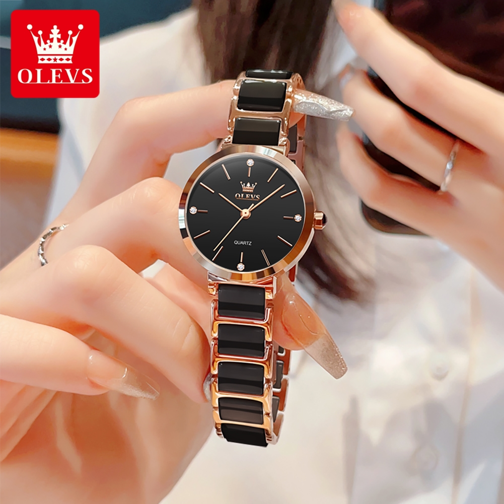 OLEVS ساعة نسائية 5877 ساعة كو - مراجعة Luxury Watches وسعره