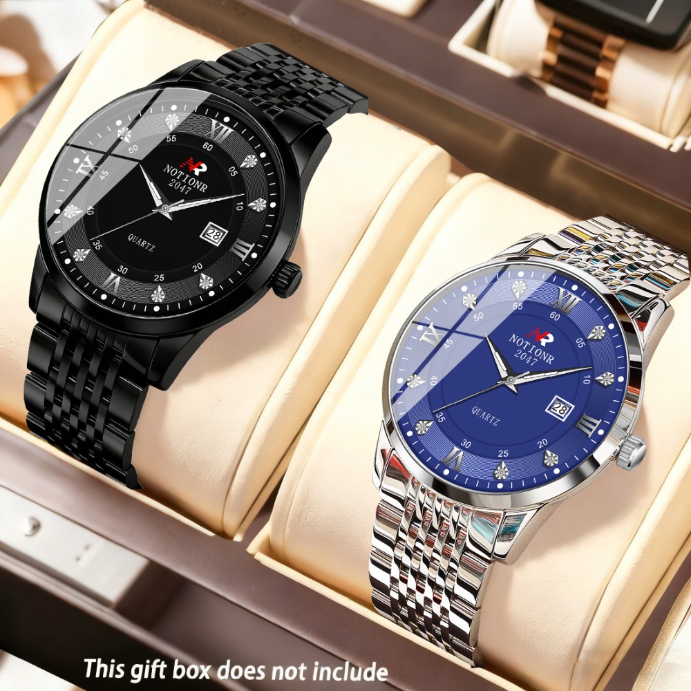قطعتان من ساعات الكوارتز الكلا - مراجعة Luxury Watch Straps وسعره