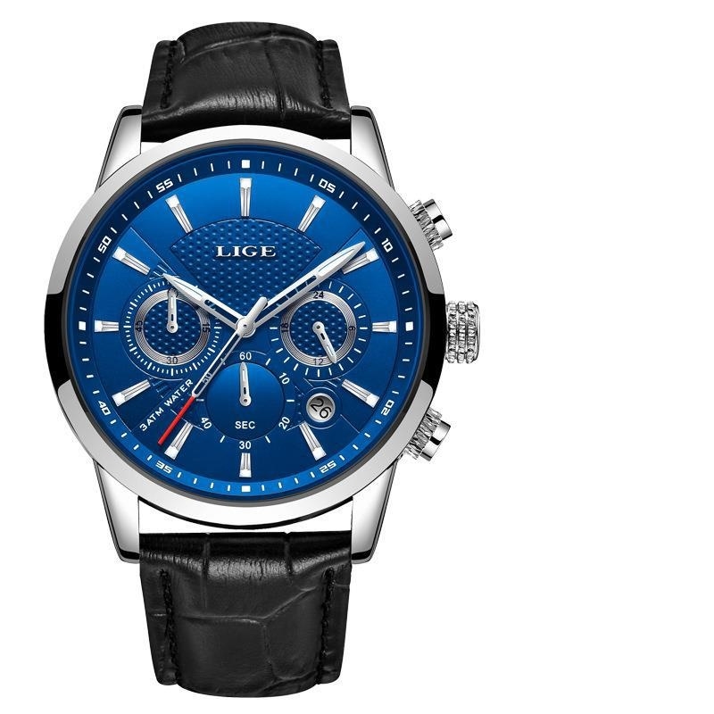 ساعة يد رجالية جلدية جديدة لعا - مراجعة Luxury Watch Tier وسعره