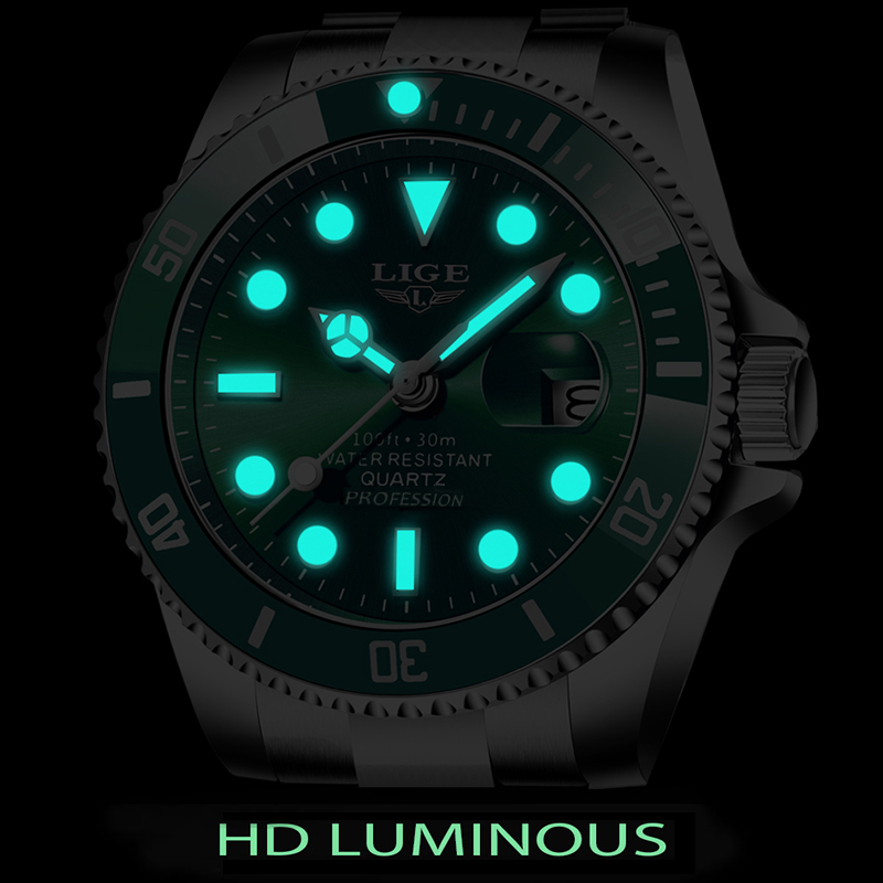 ليج ساعة غطس كوارتز ماركة فاخر - مراجعة Luxury Watch Mockup وسعره