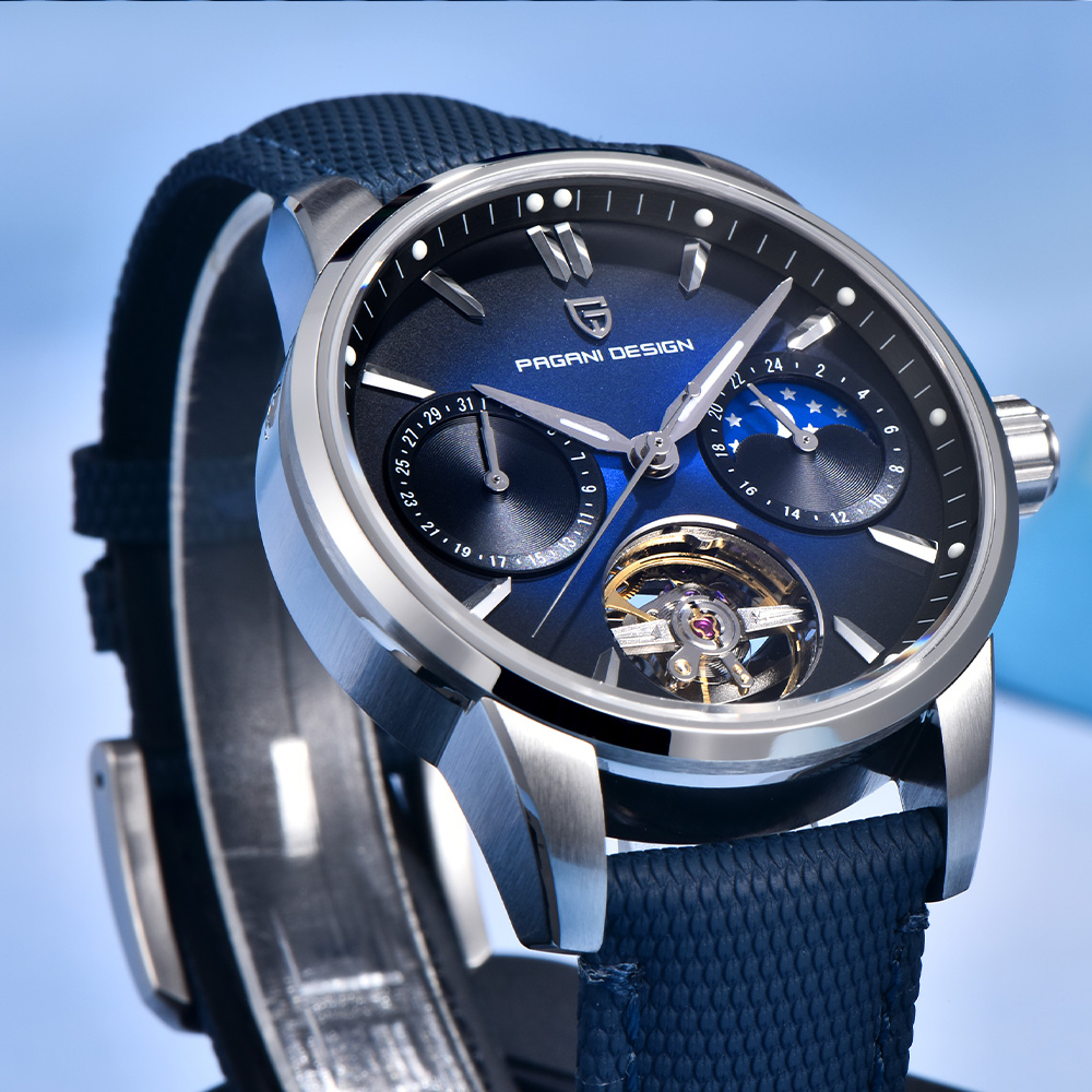 2025 باجاني تصميم توربيون ساعة - مراجعة Luxury Watch Leather وسعره