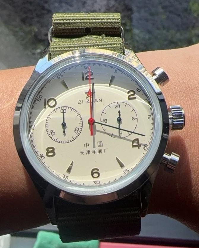ساعات رجالية 1963، ساعة طيار أ - مراجعة Chronograph Flyback Watch وسعره