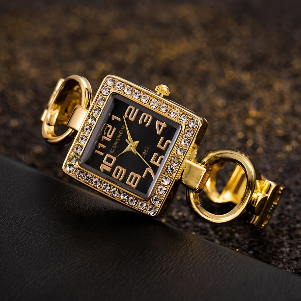 الأزياء الفاخرة حجر الراين ساح - مراجعة Luxury Watch Female وسعره