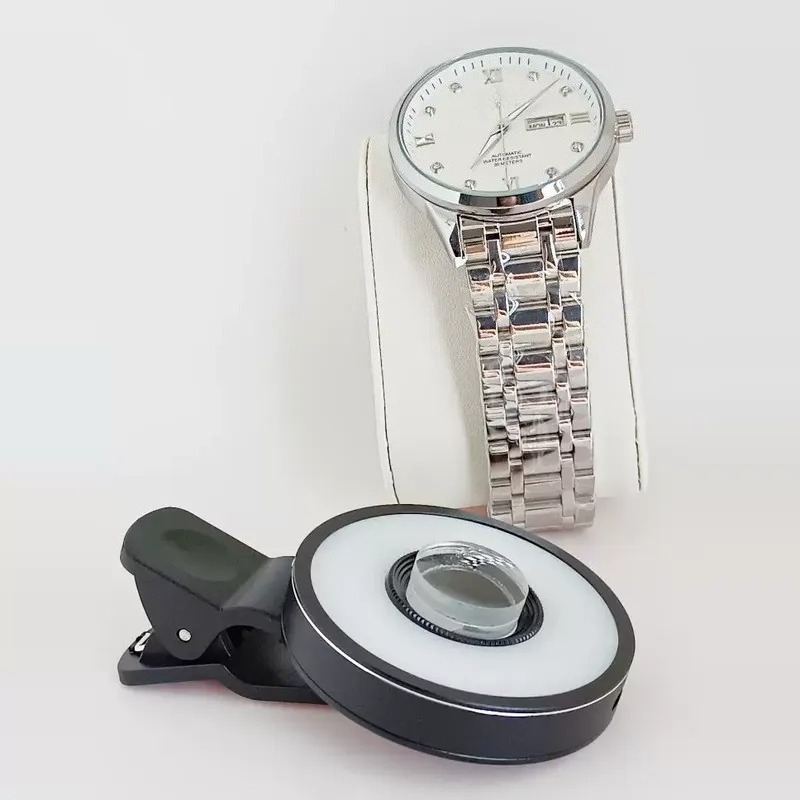 عدسة ماكرو 60X عالمية للهواتف  - مراجعة Luxury Watch Photo وسعره