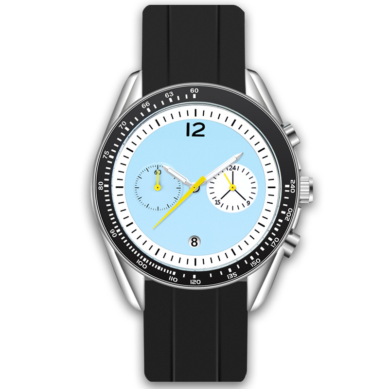 ساعة كوارتز رجالية متعددة الوظ - مراجعة Chronograph Flyback Watch وسعره