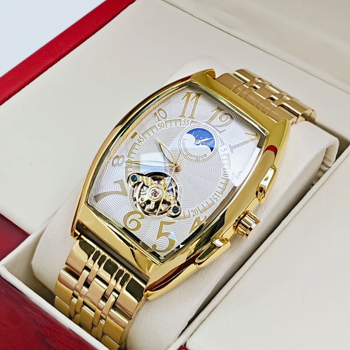 ساعة ميكانيكية رجال الأعمال ال - مراجعة Luxury Watch Tier وسعره