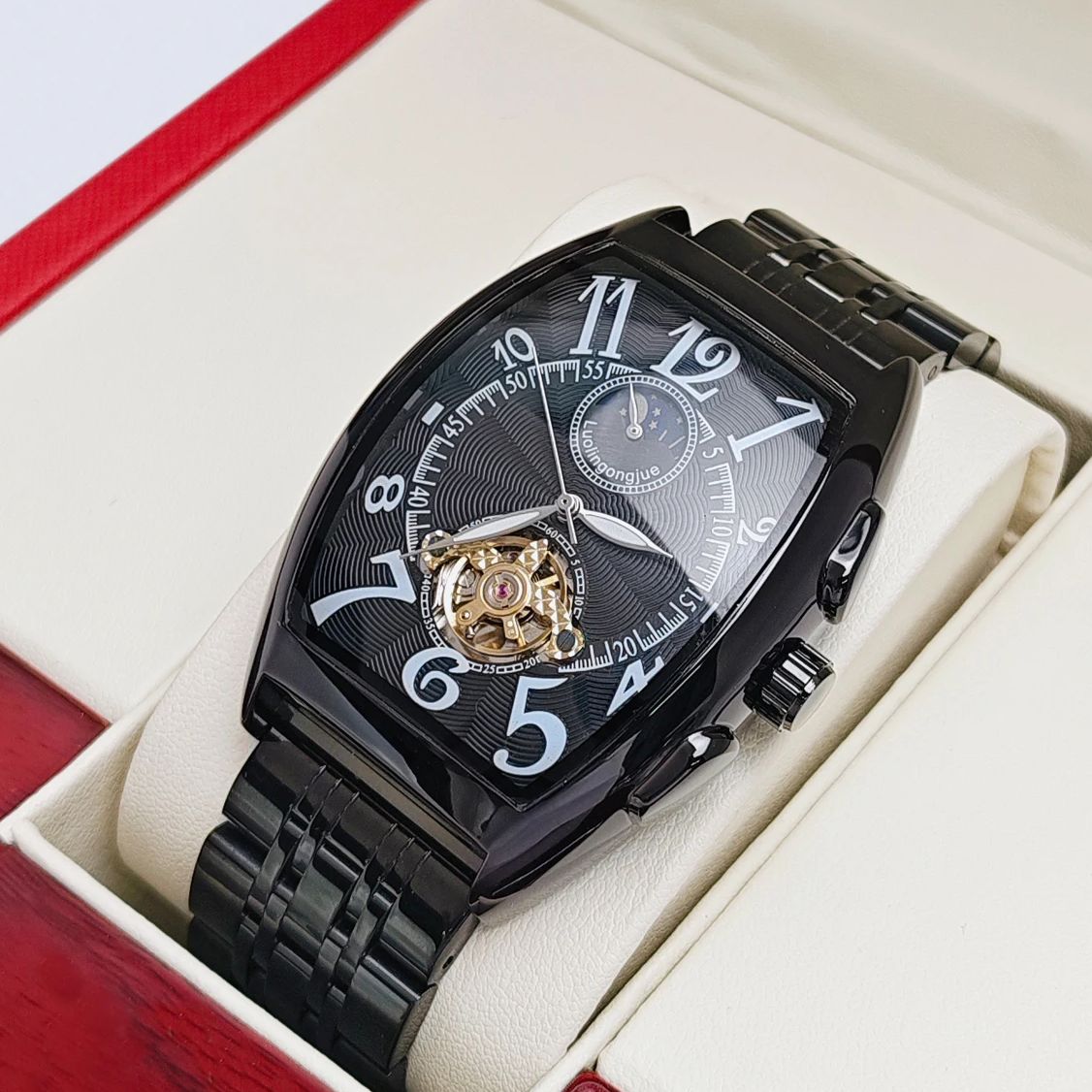ساعة ميكانيكية رجال الأعمال ال - مراجعة Luxury Watch Tier وسعره