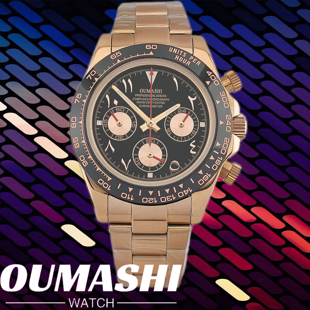 ساعة فاخرة 39.3 مللي متر عادية - مراجعة Chronograph Flyback Watch وسعره