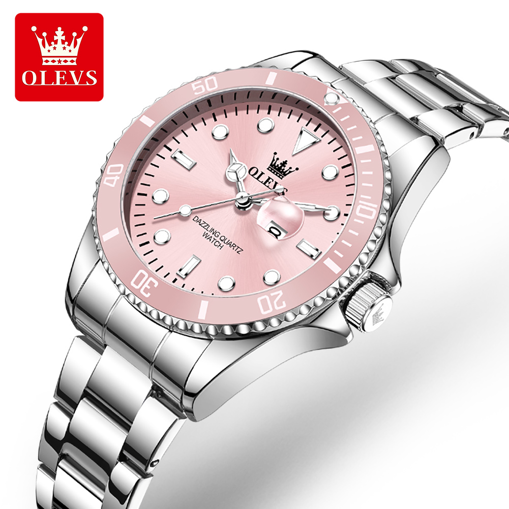 ساعات OLEVS الفاخرة للنساء كوا - مراجعة Luxury Watch Female وسعره