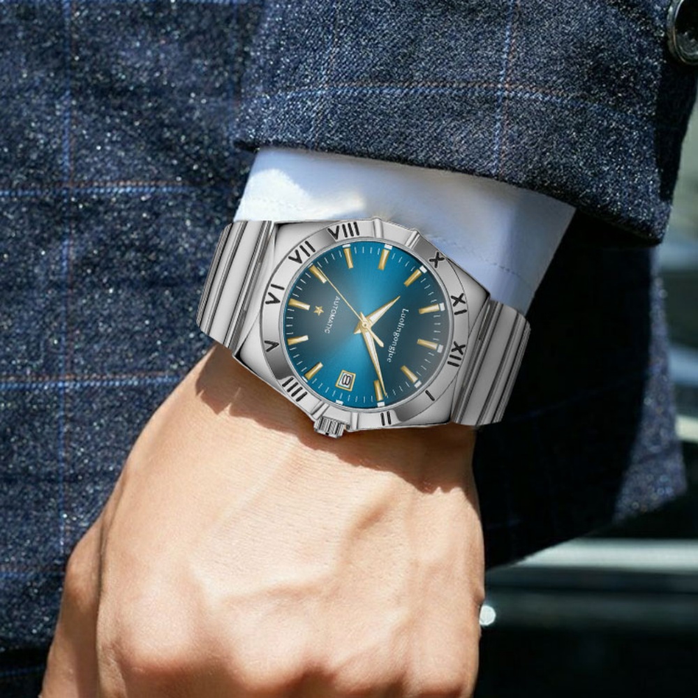 ساعة ميكانيكية رجال الأعمال ال - مراجعة Luxury Watch Tier وسعره