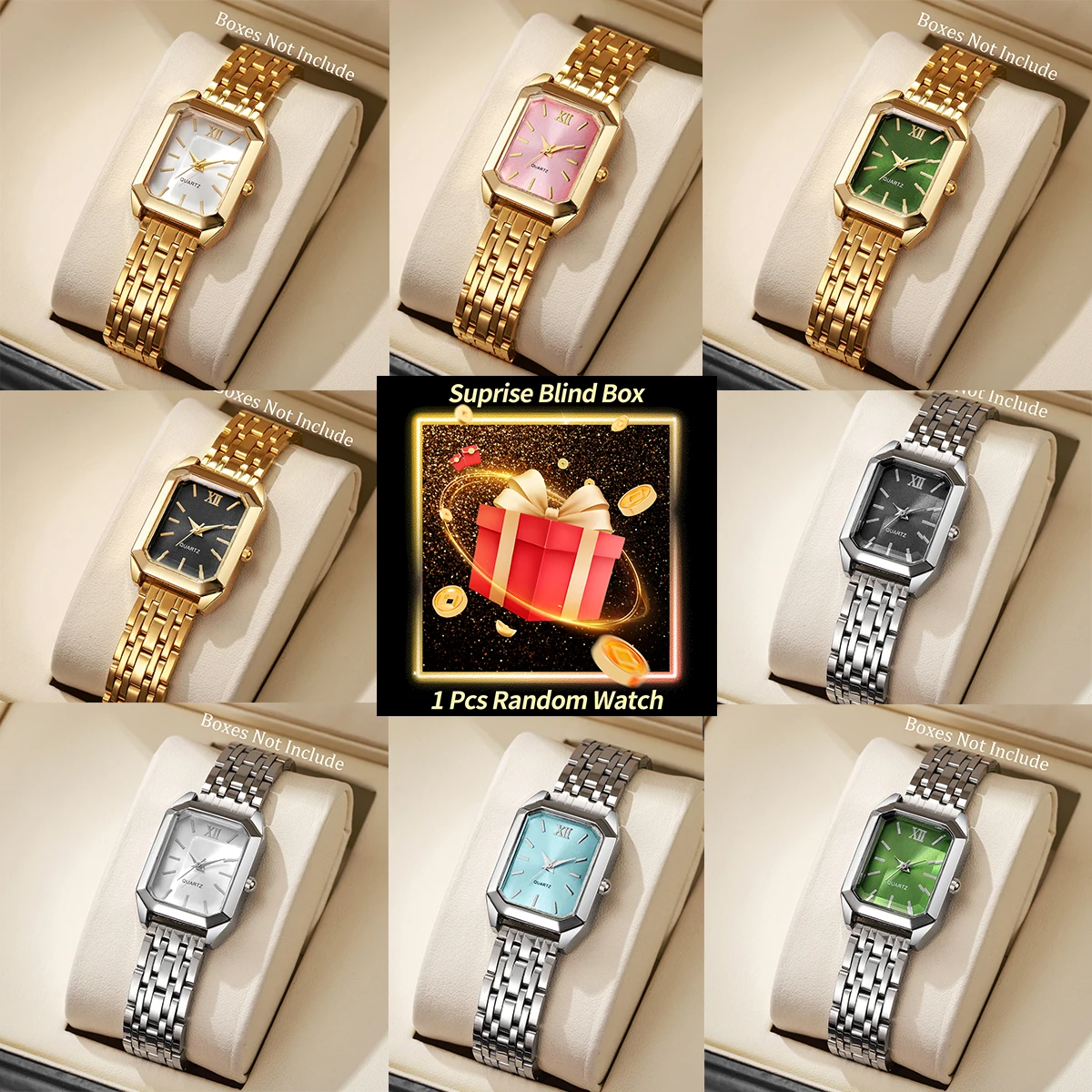 ساعة يد نسائية فاخرة بتصميم مر - مراجعة Luxury Watch Straps وسعره
