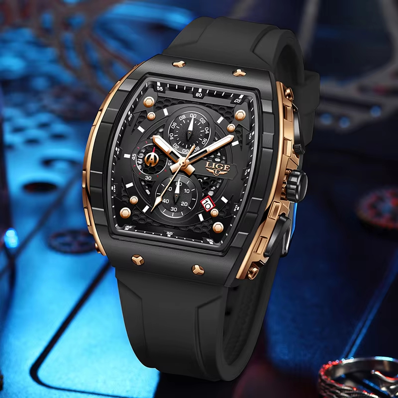 ساعة يد رجالية فاخرة من العلام - مراجعة Luxury Watch Mockup وسعره