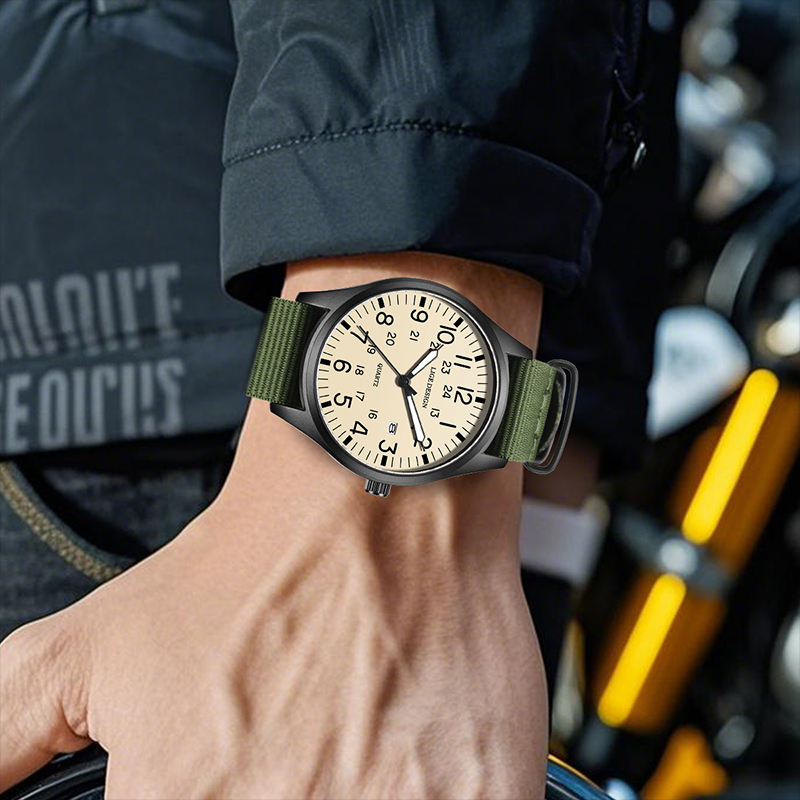 ساعة يد كوارتز LIGE 2026 الجدي - مراجعة Luxury Watch Leather وسعره