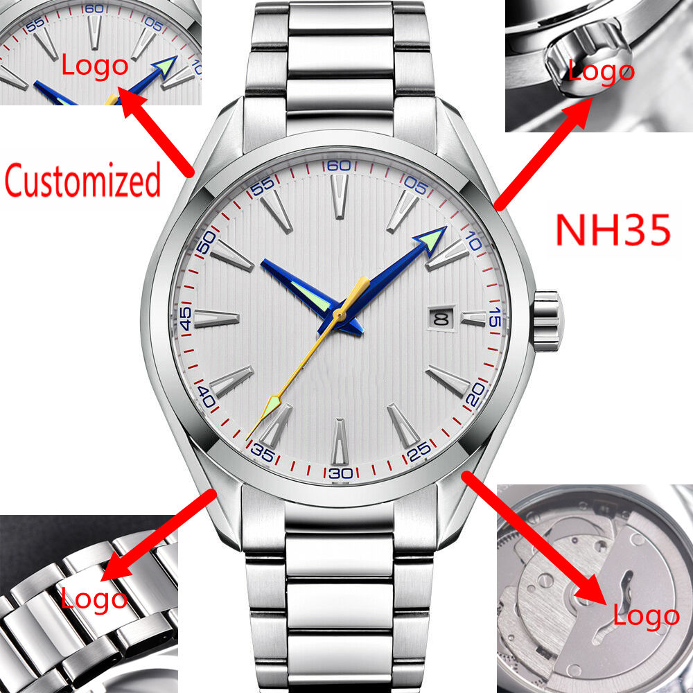 ساعات يد رجالية أوتوماتيكية مخ - مراجعة Luxury Watch Logo وسعره