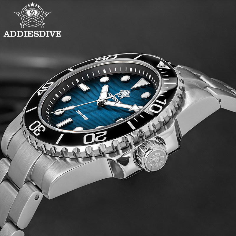 Addiesdive ساعة كوارتز رجالية  - مراجعة Luxury Watch Straps وسعره