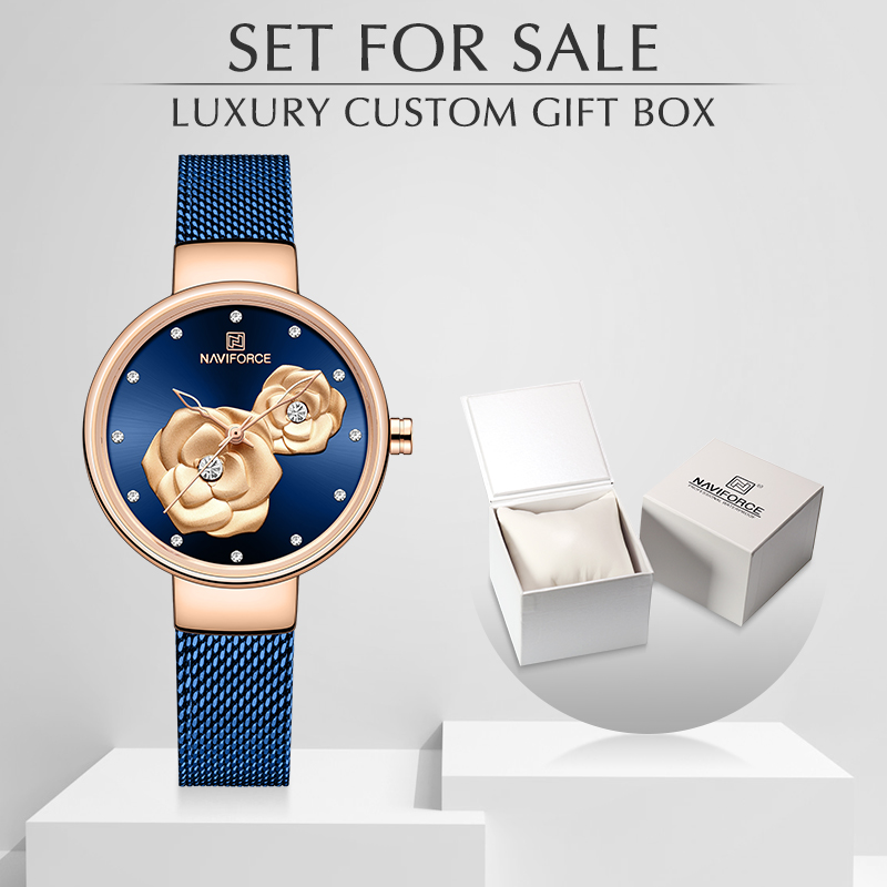 طقم ساعات نسائية فاخرة من NAVI - مراجعة Luxury Watch Female وسعره